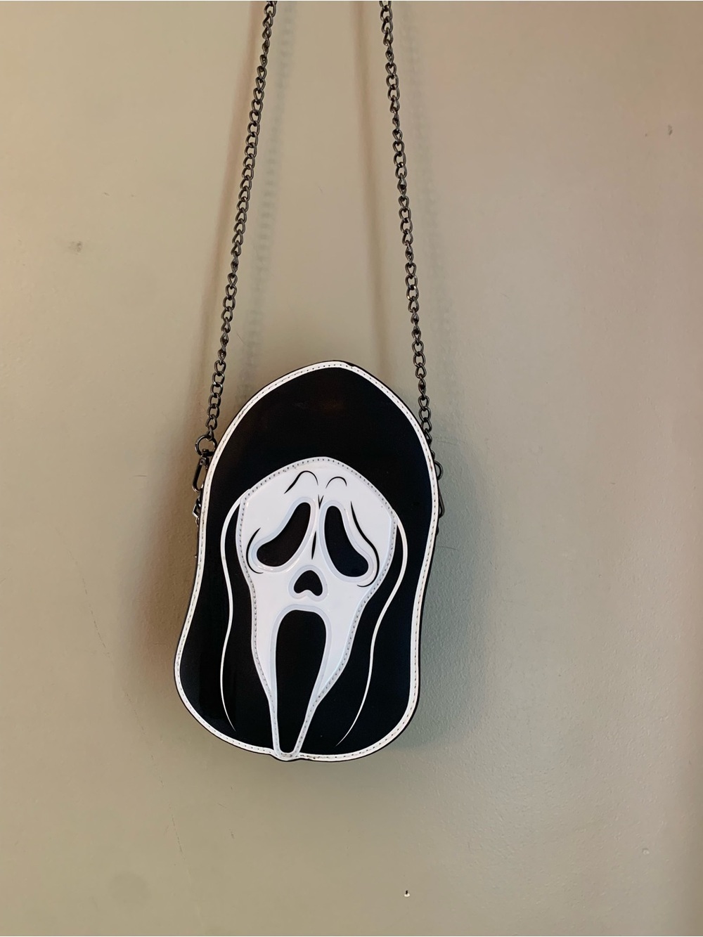 Ghostface Purse Cross Body Bag Halloween Horror Scream Ghost Face